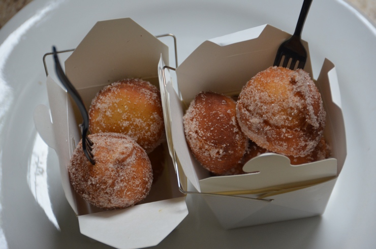 Buttermilk Cake Donuts with Cinnamon Sugar